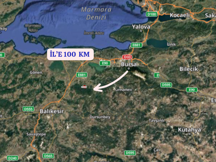 BURSA M.KEMALPAŞA MURADİYESARNIÇ  KÖYÜNDE 281  M² BAHÇE  SATILIKTIR - BURSA MUSTAFAKEMALPAŞA fotoğraf 10