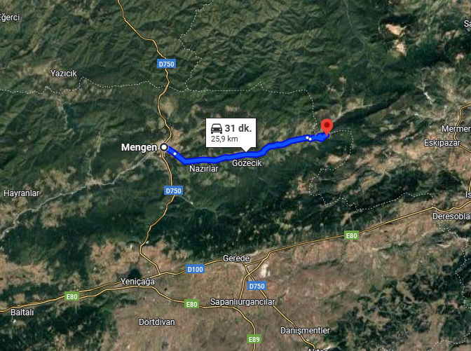BOLU MENGEN BANAZ KÖYÜ’NDE 4.008 M² TARLA SATILIKTIR - BOLU MENGEN fotoğraf 5