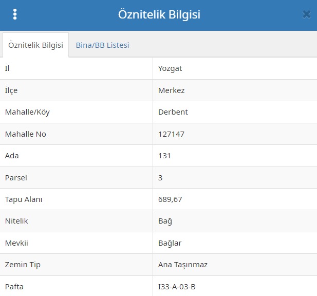 YOZGAT MERKEZ DERBENT KÖYÜNDE 689M² BAĞIMIZ SATILIKTIR - YOZGAT MERKEZ fotoğraf 6