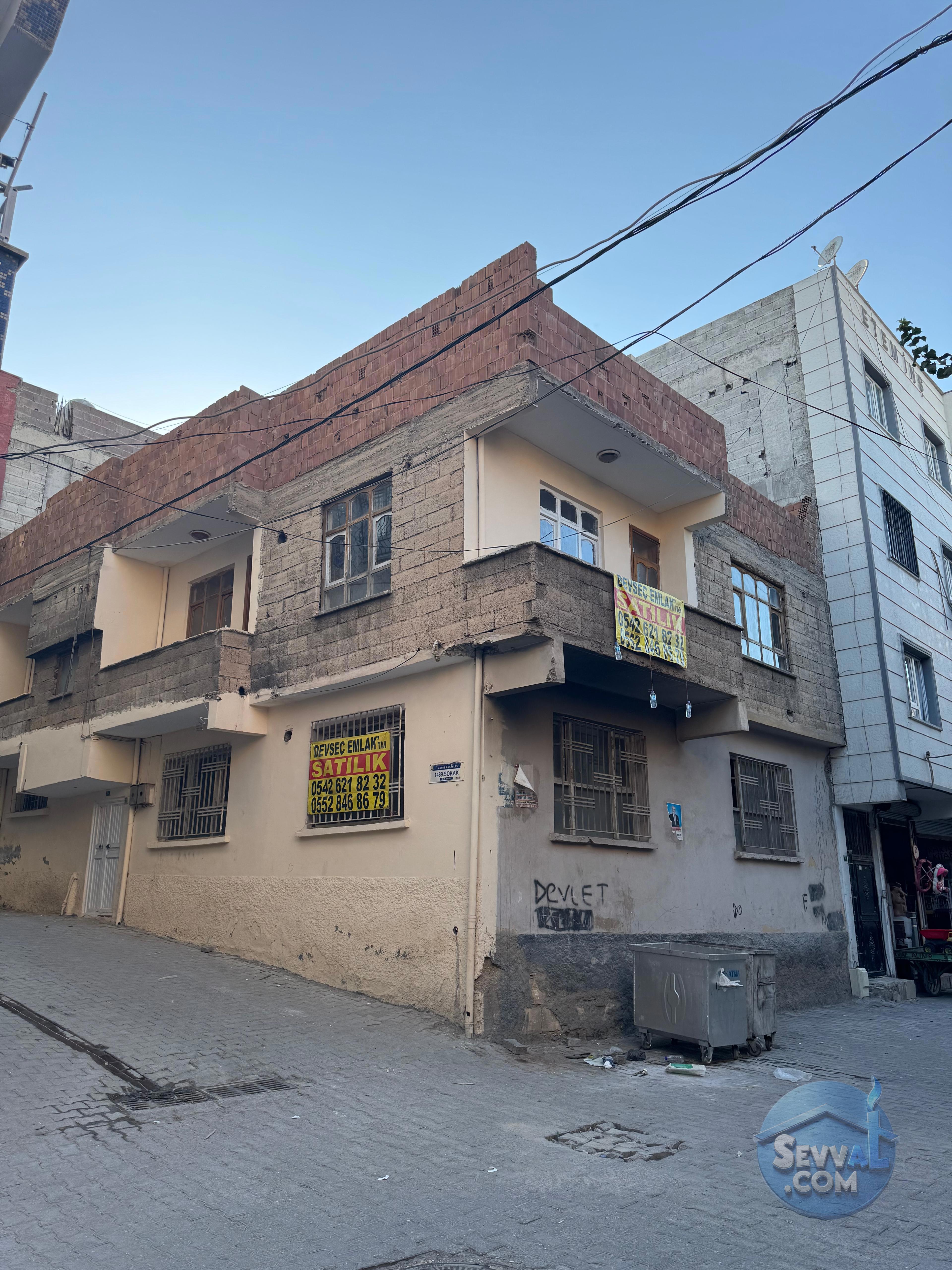 AKABE MAH SSK CİV 2 KATLI KOMPLE SATILIK DAİRE - ŞANLIURFA EYYÜBİYE fotoğraf 8