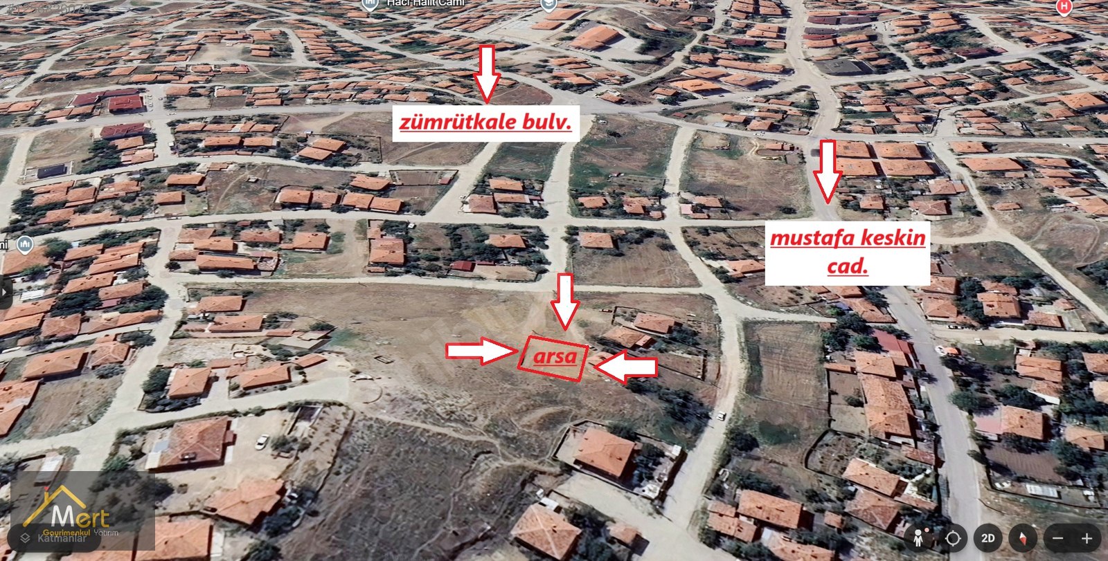 GÜNDOĞDU MAH. 285M2 TEK TAPU KONUT BAHÇE YAPIMINA UYGUN ARSA - KIRIKKALE MERKEZ fotoğraf 3