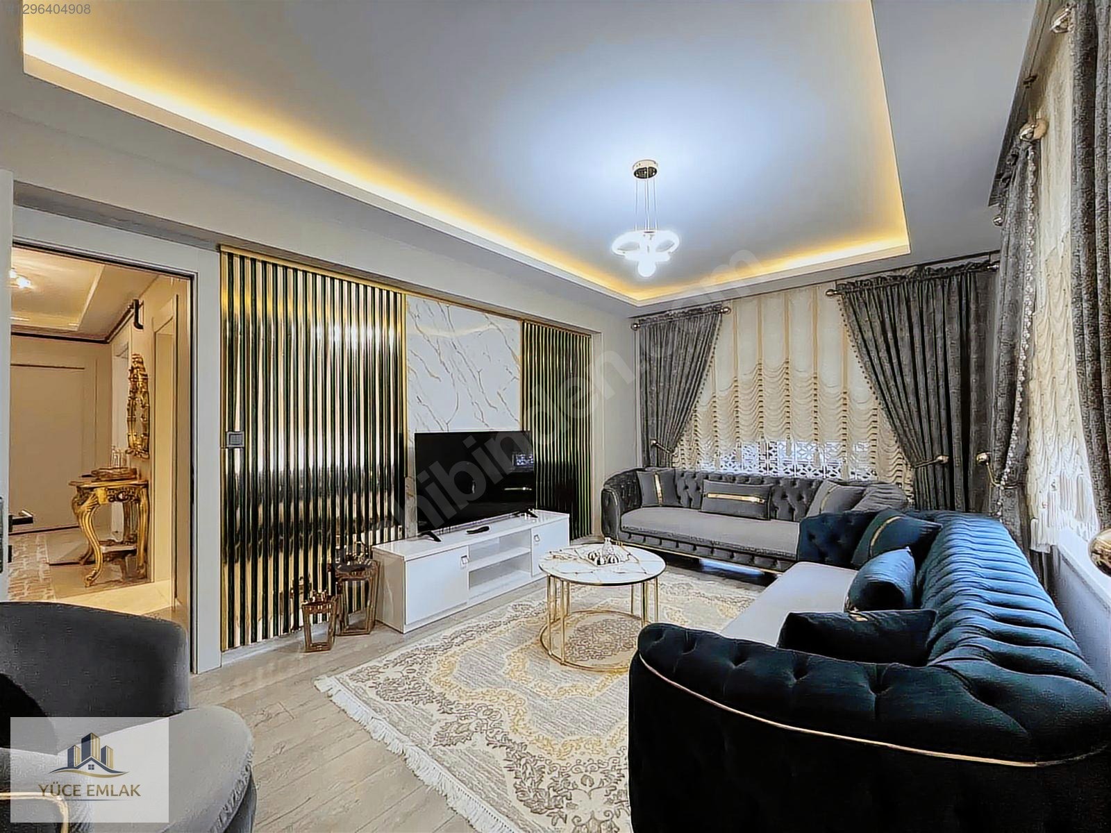 YÜCE'DEN▓4+1ALTTAN ISITMA ŞEHRİN KALBİNDE ULTRA LÜX SİTE DAİRESİ - ANKARA PURSAKLAR fotoğraf 35