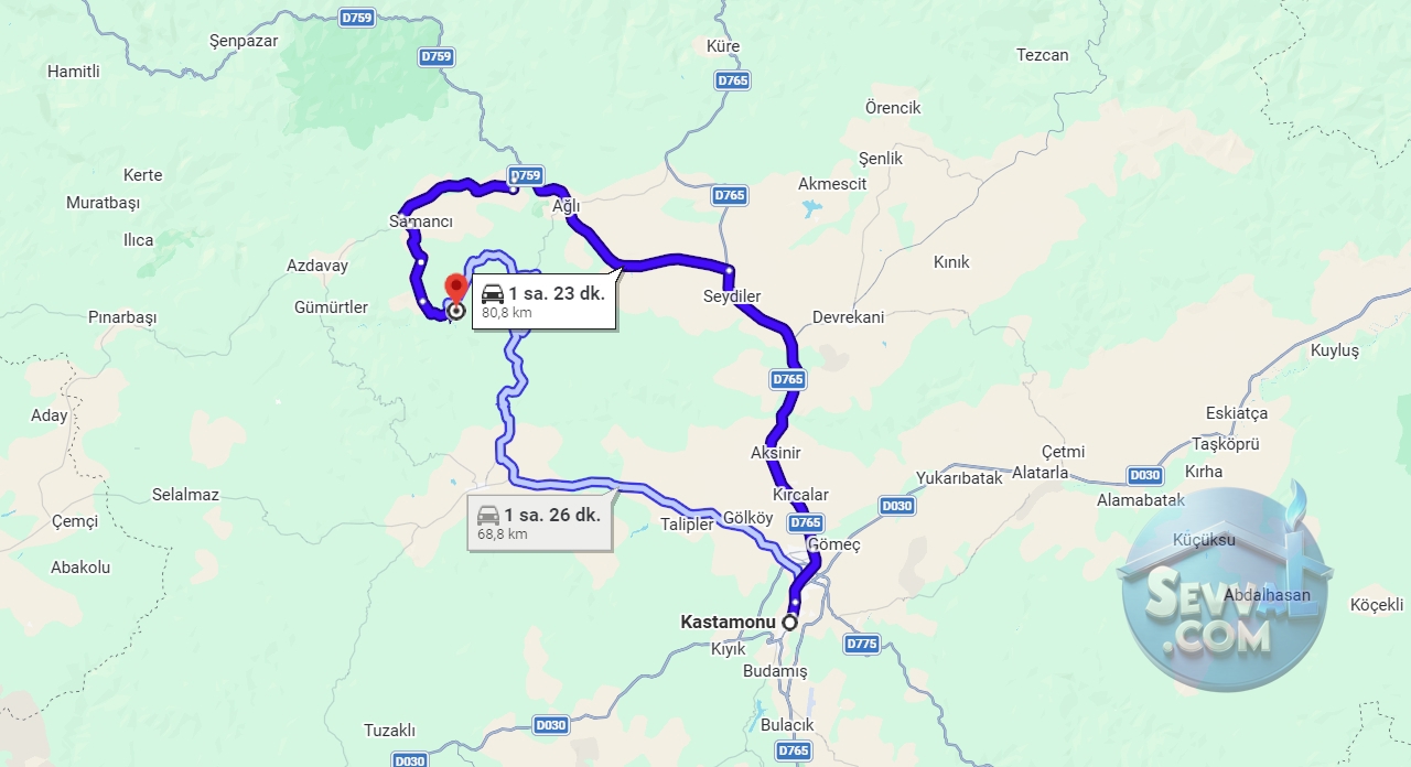 KASTAMONU AZDAVAY KAYAOĞLU KÖYÜNDE 2.428 M² TARLAMIZ SATILIKTIR. - Kastamonu Azdavay fotoğraf 9