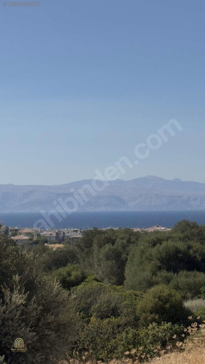 ALTINTAŞ'TAN SATILIK FULL DENİZ MANZARALI TEK TAPU 9200 METRE - İZMİR ÇEŞME fotoğraf 3