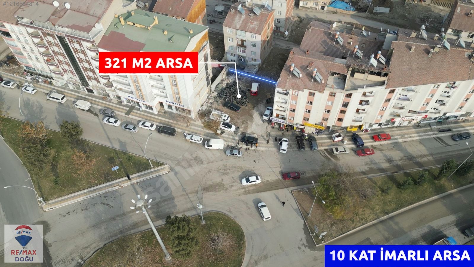 RE/MAX DOĞUDAN SANAYİ MAHALLESİNDE SATILIK ARSA HİSSESİ - ELAZIĞ MERKEZ fotoğraf 3