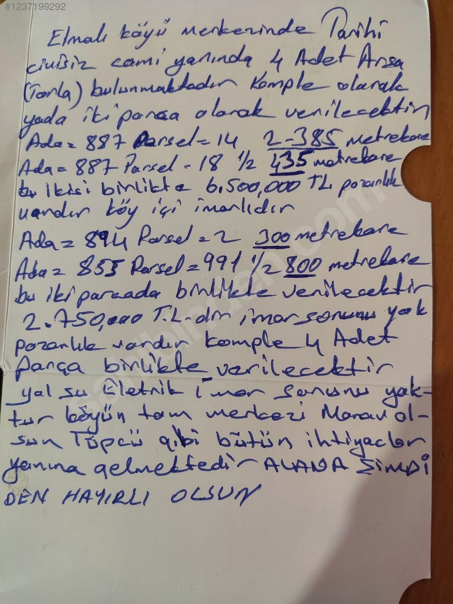 BURSA İZNİK ELMALI MAH. 1.100 M²  ARSAMIZ SATILIKTIR - BURSA İZNİK fotoğraf 14