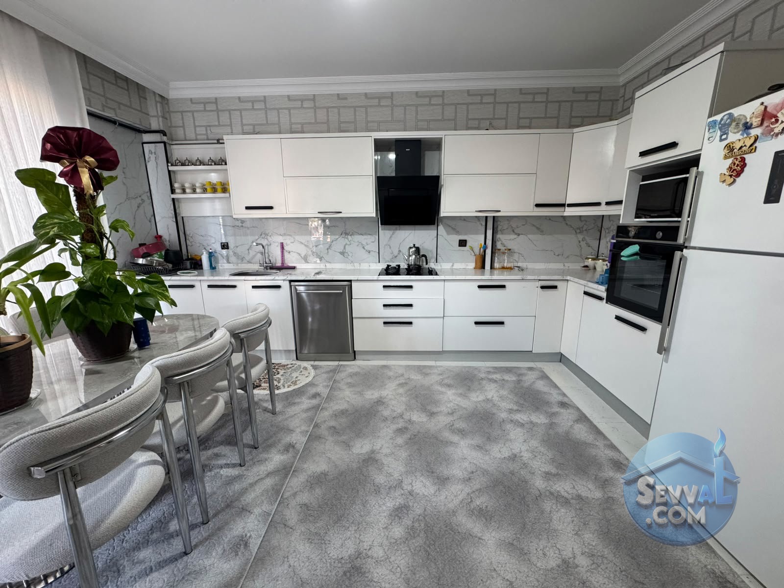  AHMET ERSEVEN BEYKA SİTESİ 3.KAT 4+1 ODALI 220 m2 DOĞALGAZLI ASANSÖRLÜ İÇİ FULL - ŞANLIURFA HALİLİYE fotoğraf 12