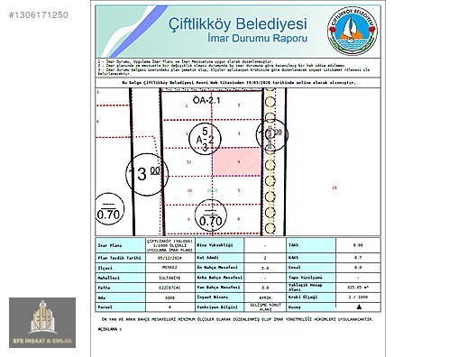 DENİZ MANZARALI 2.5 KAT İMARLI SATILIK ARSA 0.35 TAKS 0.7 KAKS - YALOVA ÇİFTLİKKÖY fotoğraf 13