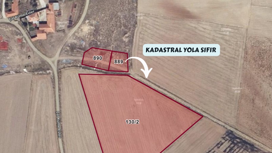 ÇORUM ALACA ÇAL 625 M²  İMARLI ARSA SATILIKTIR - ÇORUM ALACA fotoğraf 3