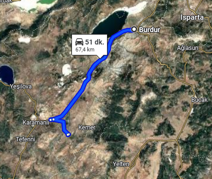 BURDUR KARAMANLI KILAVUZLAR KÖYÜ 525M² TARLA SATILIKTIR - BURDUR KARAMANLI fotoğraf 5
