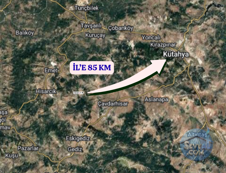 KÜTAHYA EMET DÜŞECEK  KÖYÜNDE  9.955 M²  TARLA SATILIKTIR - KÜTAHYA EMET fotoğraf 6