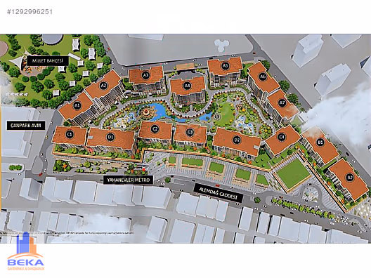 BEKA GAYRİMENKUL LİMONLU BAHÇE KONAKLARI 2+1 SATILIK DAİRE - İSTANBUL ÜMRANİYE fotoğraf 25