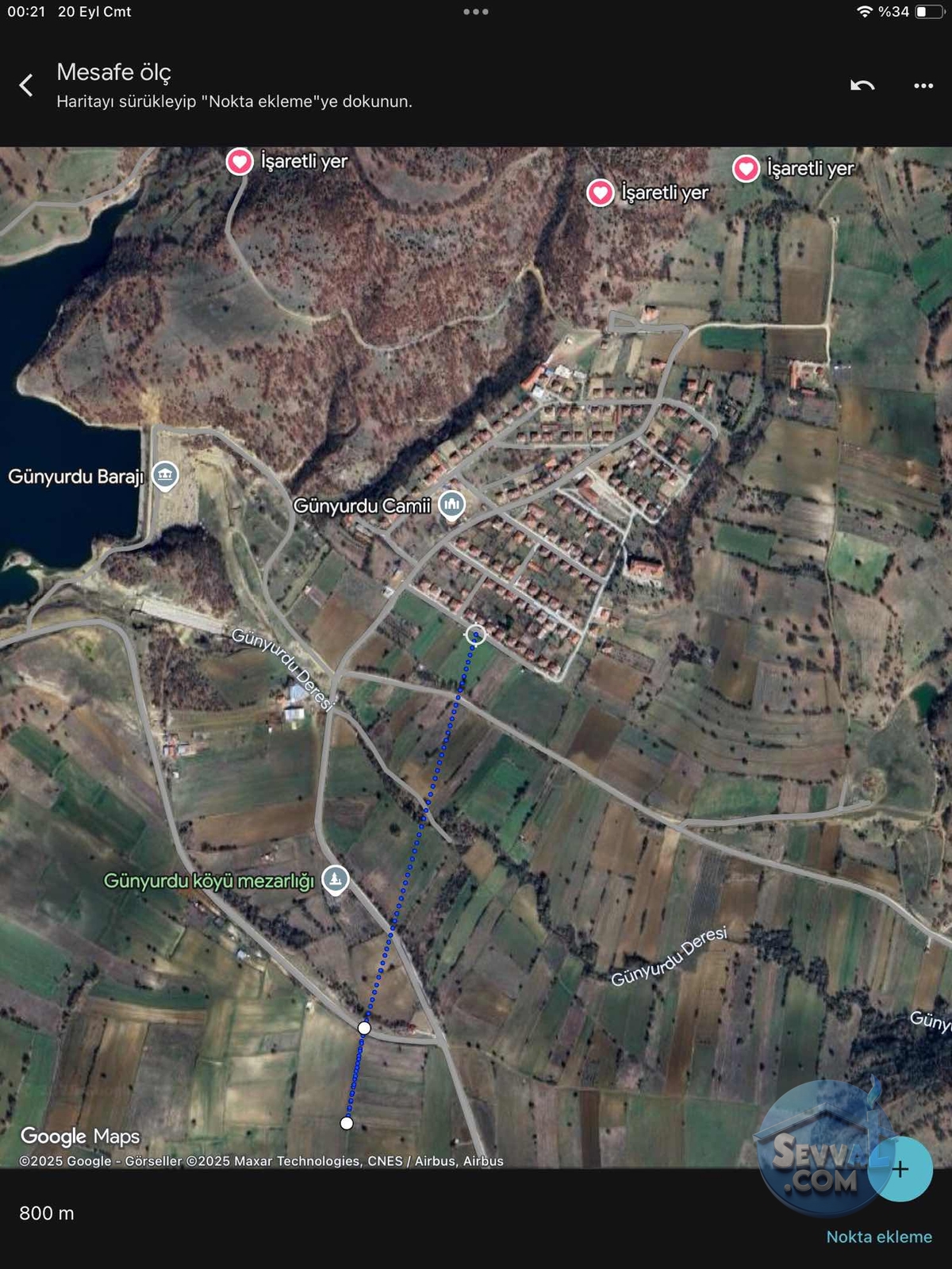 ACİL!! 4.364 m2 BARAJA YAKIN TARLA - Bilecik Pazaryeri fotoğraf 7