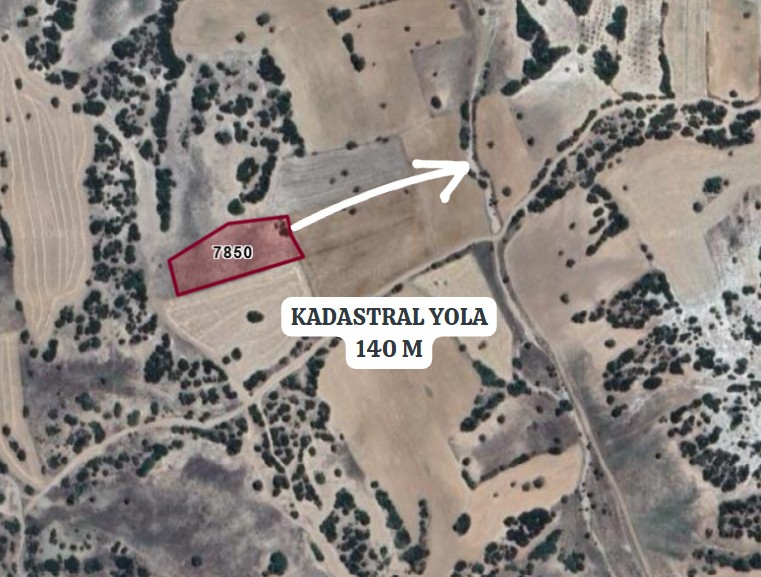 BURDUR YEŞİLOVA BÜYÜKYAKA KÖYÜ’NDE 3.450 M² TARLAMIZ  SATILIKTIR. - BURDUR YEŞİLOVA fotoğraf 3