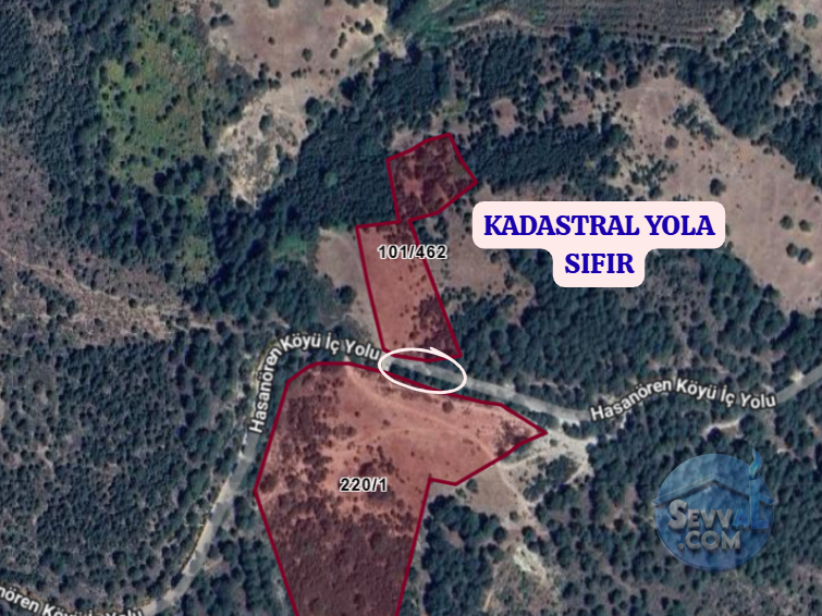KÜTAHYA SİMAV HASANÖREN  KÖYÜNDE  7.016 M² TARLA  SATILIKTIR - KÜTAHYA SİMAV fotoğraf 3