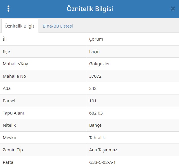ÇORUM LAÇİN GÖKGÖZLER KÖYÜNDE 682M² BAHÇEMİZ SATILIKTIR - ÇORUM LAÇİN fotoğraf 5