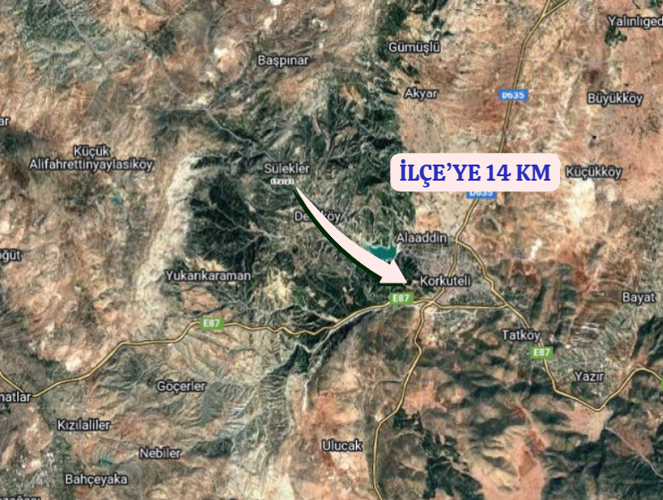 ANTALYA KORKUTELİ SÜLEKLER KÖYÜNDE 885  M²  BAHÇE  SATILIKTIR - ANTALYA KORKUTELİ fotoğraf 5