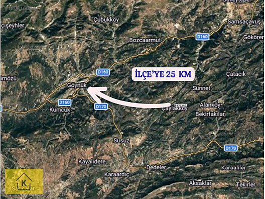 BOLU GÖYNÜK ÇAYLAK KÖYÜNDE 768 M² TARLA SATILIKTIR - BOLU GÖYNÜK fotoğraf 6