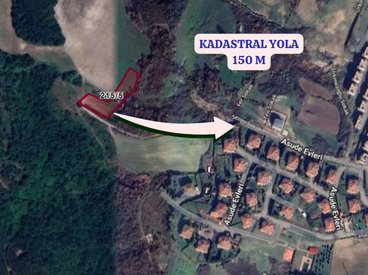 YALOVA TERMAL AKKÖY KÖYÜNDE 2.156 M²  TARLA SATILIKTIR - YALOVA TERMAL fotoğraf 3