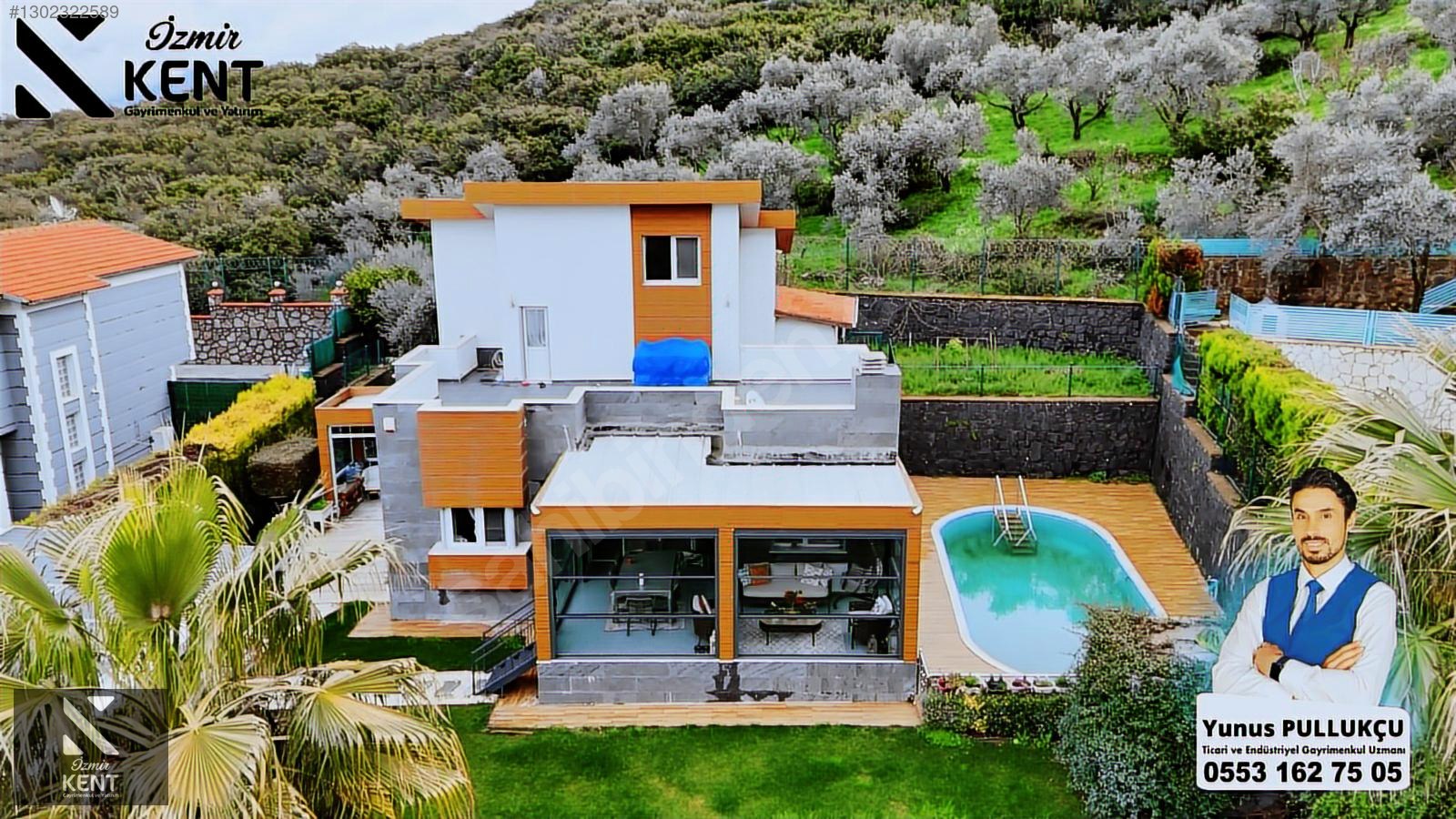Kemalpaşa Çınar Satılık 5+1 Havuzlu Dubleks Villa 300 m2 - İZMİR KEMALPAŞA fotoğraf 40