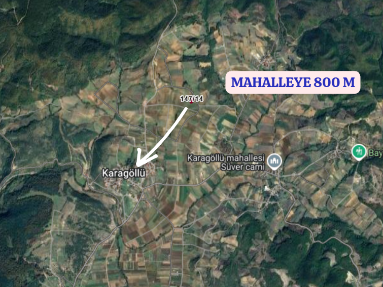 KOCAELİ DERİNCE KARAGÖLLÜ   KÖYÜNDE  726   M²  TARLA  SATILIKTIR - KOCAELİ DERİNCE fotoğraf 7