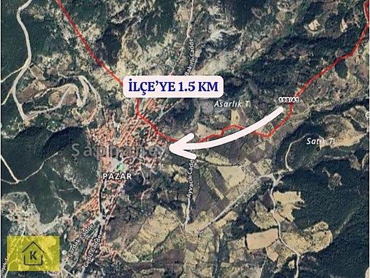 KÜTAHYA ŞAPHANE İLÇEYE YAKIN VE YOLA SIFIR 949M²YER SATILIKTIR - KÜTAHYA ŞAPHANE fotoğraf 4