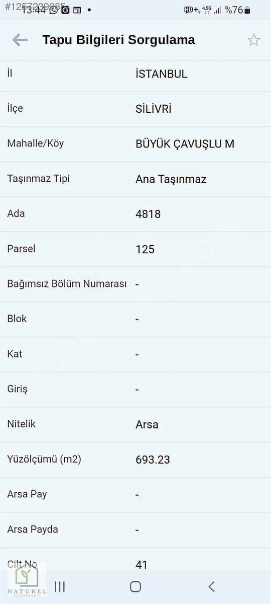 SİLİVRİ BÜYÜKÇAVUŞLU'DA VİLLA İMARLI ALTYAPILI KÖŞE ARSA - İSTANBUL SİLİVRİ fotoğraf 11