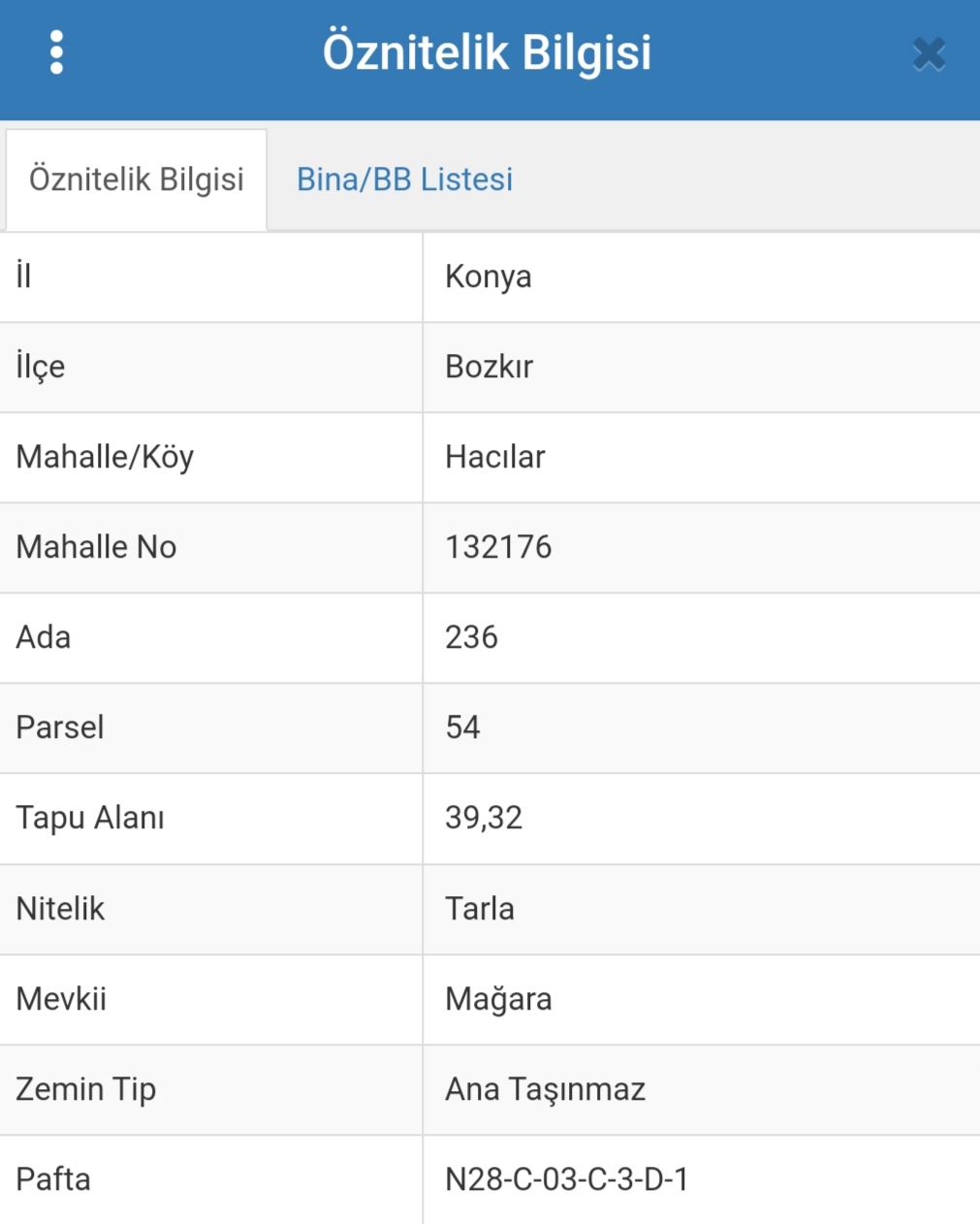 KONYA BOZKIR HACILAR KÖYÜNDE 39M² TARLAMIZ SATILIKTIR. - KONYA BOZKIR fotoğraf 10