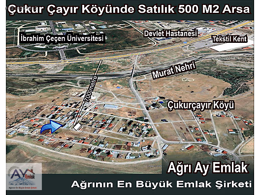 Üniversite ve Hastane karşısında satılık 500 m² Arsa - AĞRI MERKEZ fotoğraf 7
