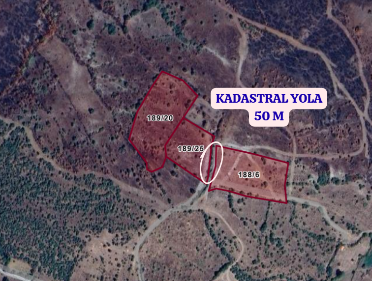 KÜTAHYA TAVŞANLI AYDINLAR  KÖYÜNDE 8.796 M²  TARLA SATILIKTIR - KÜTAHYA TAVŞANLI fotoğraf 3