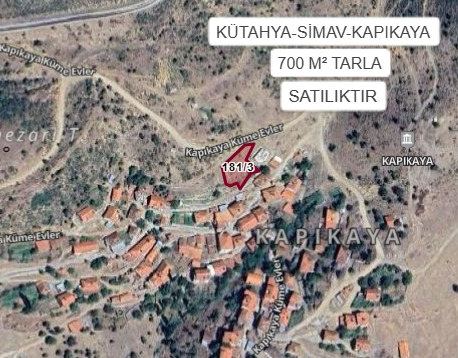 KÜTAHYA SİMAV KAPIKAYA KÖYÜ’NDE 700 M² TARLA SATILIKTIR - KÜTAHYA SİMAV fotoğraf 2