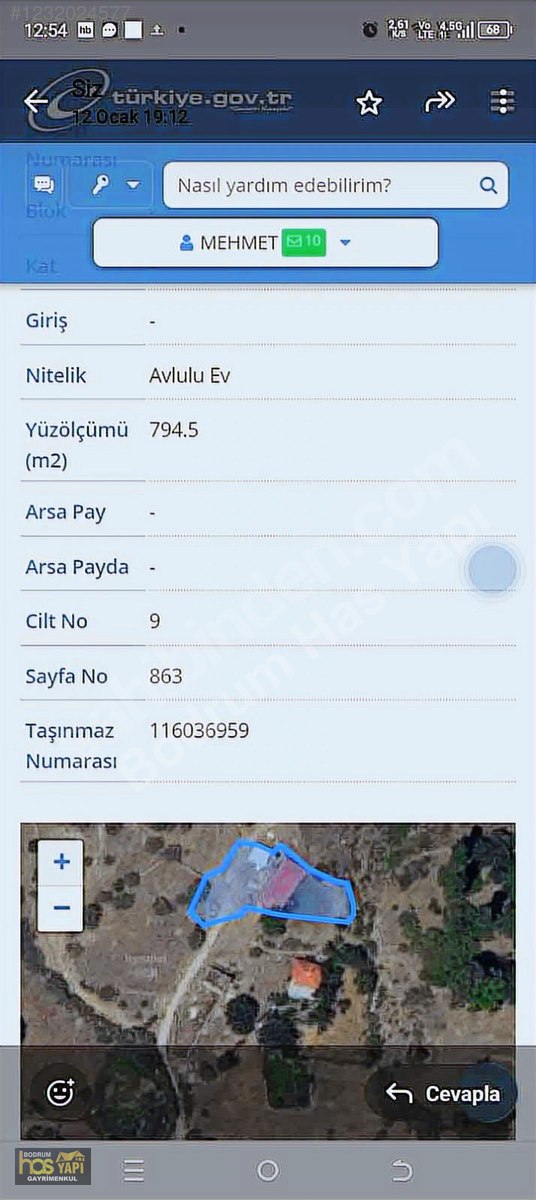 Müstakil Köy Evi Tek Tapulu - AYDIN ÇİNE fotoğraf 10