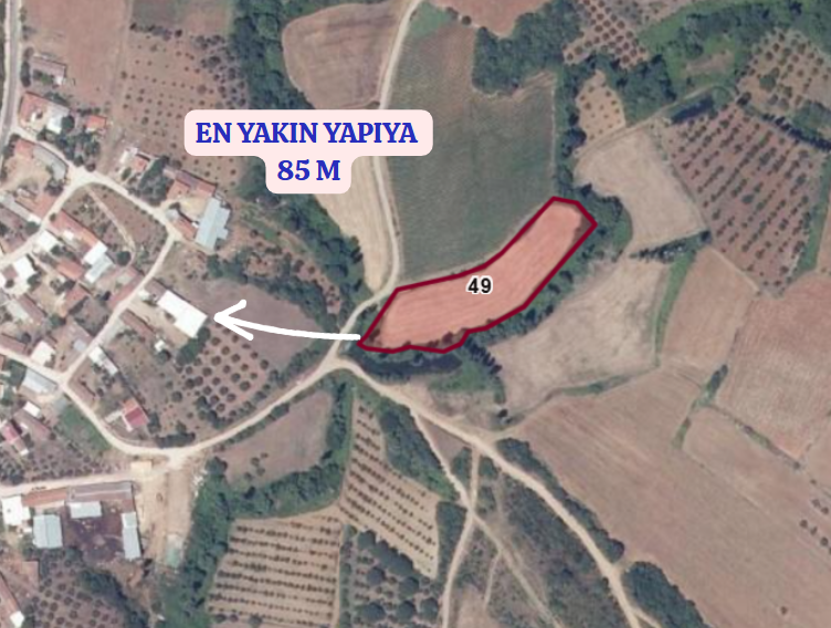 BURSA KARACABEY OKÇULAR KÖYÜNDE 4.700 M² TARLA SATILIKTIR - BURSA KARACABEY fotoğraf 4
