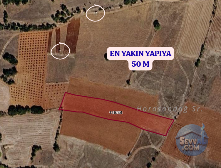 DENİZLİ BEKİLLİ ÜÇKUYU  KÖYÜNDE  4.105 M²  TARLA SATILIKTIR - DENİZLİ BEKİLLİ fotoğraf 4