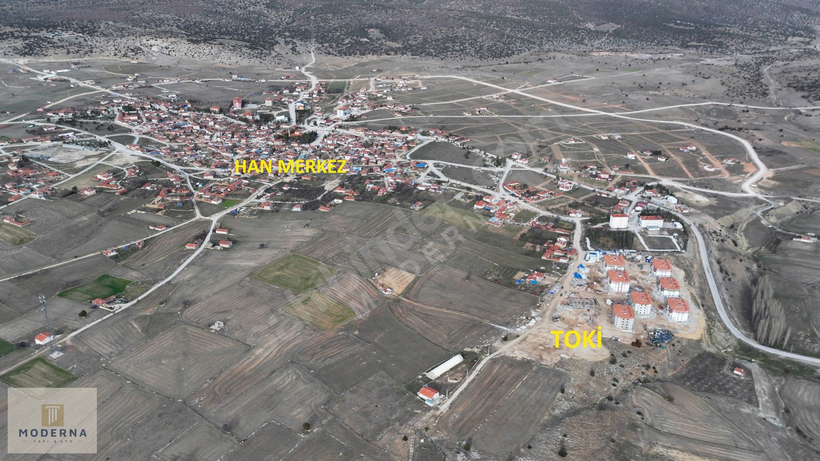 ESKİŞEHİR HAN MERKEZDE 14.750 M² TEK TAPU TOKİ YAKINI FIRSAT! - ESKİŞEHİR HAN fotoğraf 11