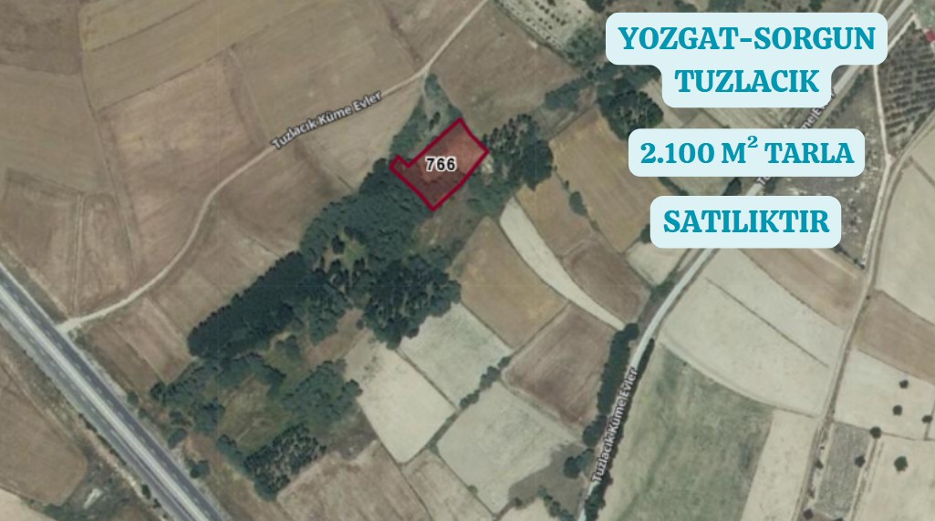 YOZGAT SORGUN TUZLACIK KÖYÜNDE 2.100 M² TARLA SATILIKTIR - YOZGAT SORGUN fotoğraf 2