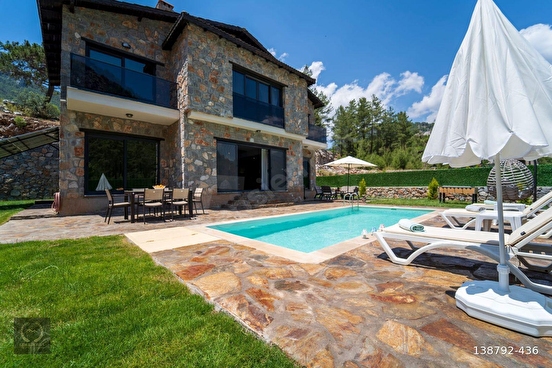Fethiye 500m2 Arsa İçerisinde Müstakil Doğa İçinde Taş Villa - MUĞLA FETHİYE fotoğraf 8