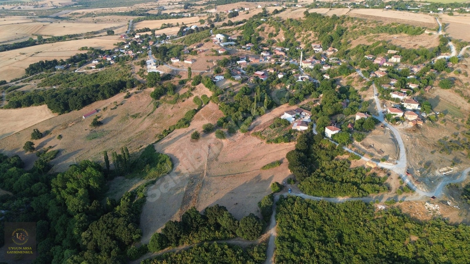 BALIKESİR MANYAS HEKİM'DE KÖY İÇİNDE 5.193 M2 UYGUN ARSA - BALIKESİR MANYAS fotoğraf 3