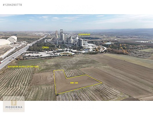 TEPEBAŞI ÇUKURHİSAR'DA 5.981 M2 YOLA VE FABRİKA YAKINI ARAZİ - ESKİŞEHİR TEPEBAŞI fotoğraf 8