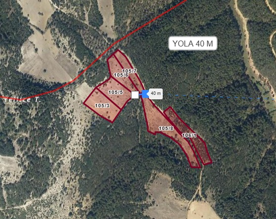 KÜTAHYA HİSARCIK ŞEYHÇAKIR KÖYÜ’NDE 8501 M² TARLA SATILIKTIR - KÜTAHYA HİSARCIK fotoğraf 3