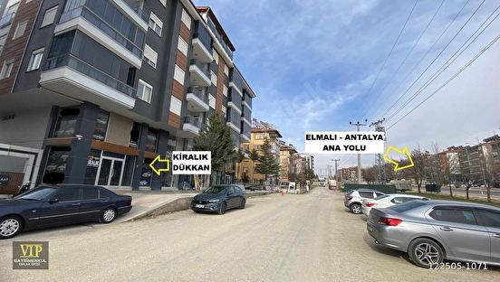 VİP GAYRİMENKUL'den HASTANE VE OTOGAR KARŞISINDA KİRALIK DÜKKAN - ANTALYA ELMALI fotoğraf 18