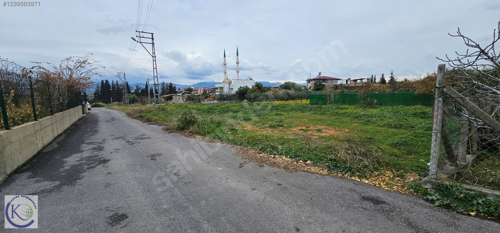 MERSİN KÜRKÇÜ KÖYÜ'NDE SATILIK İMARLI İFRAZLI 567 m ARSA - MERSİN AKDENİZ fotoğraf 4