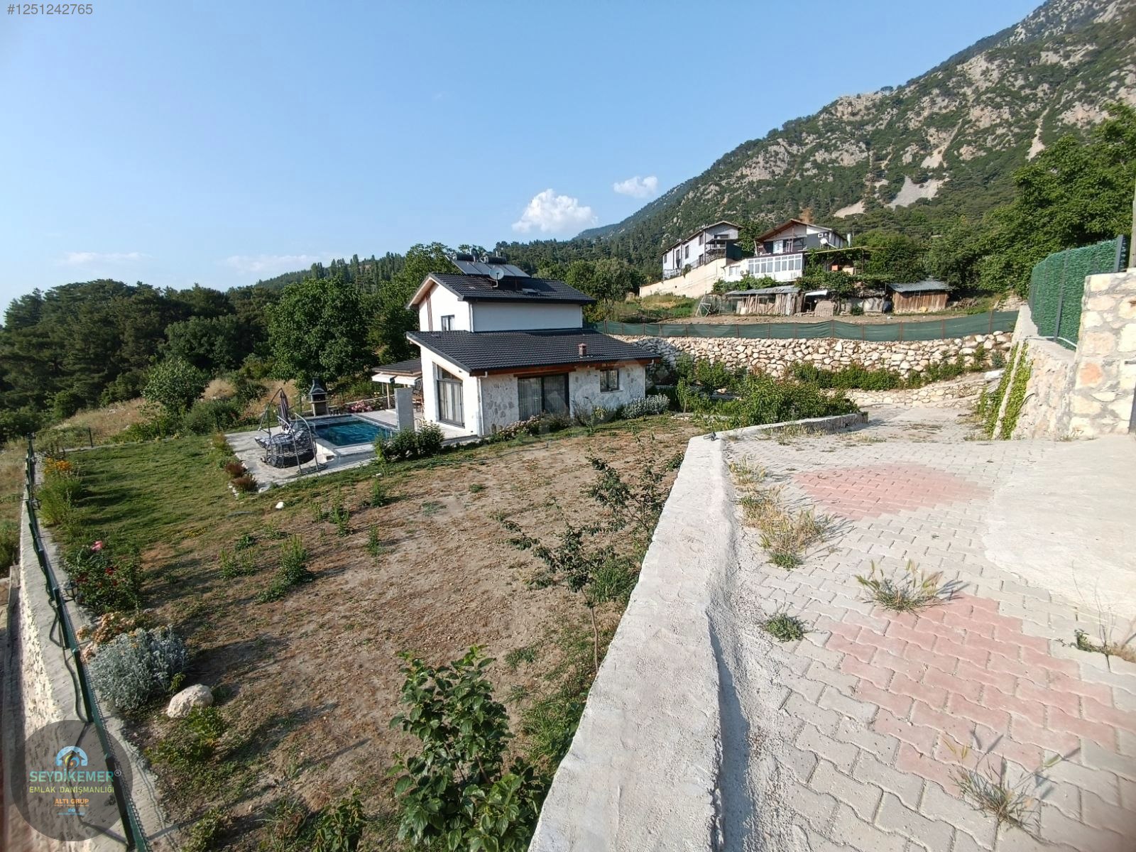 SEYDİKEMER YAKAKOYDE MUHTEŞEM MANZARALI TAŞ VİLLA - MUĞLA SEYDİKEMER fotoğraf 20