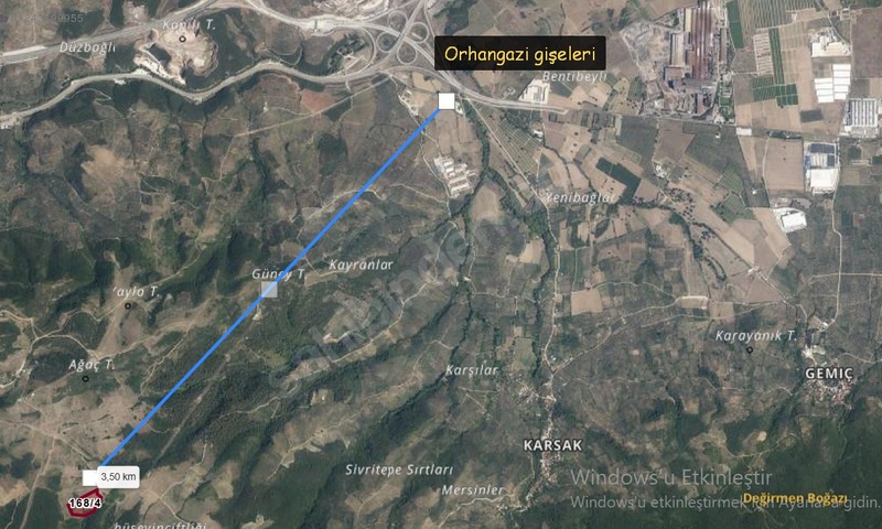 Bursa Orhangazi Karsak'ta Satılık 22.230 metrekare Tarla - BURSA GEMLİK fotoğraf 12