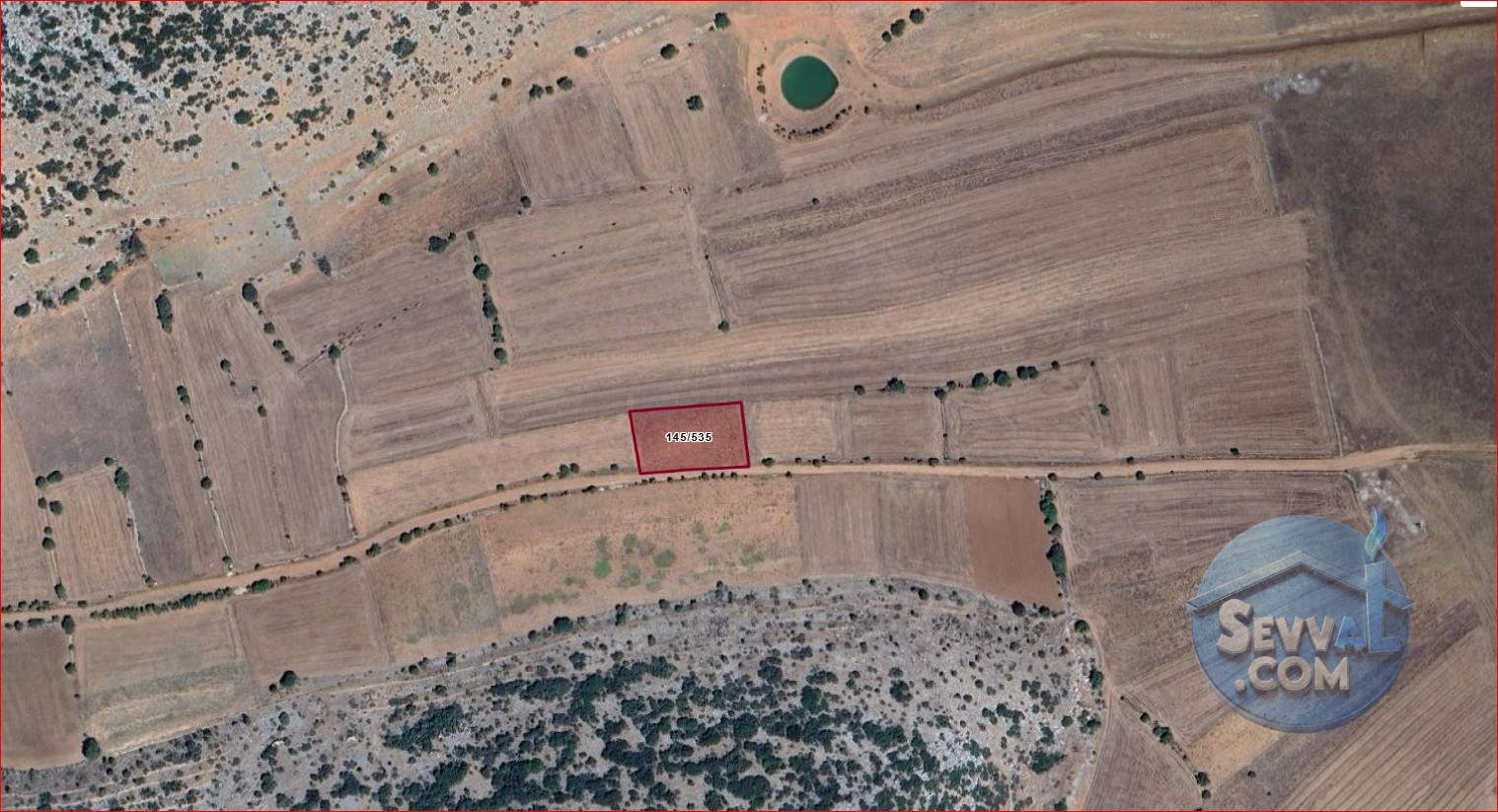 AĞLASUN ÇANAKLI KÖYÜNDE FIRSAT TARLA - Burdur Ağlasun fotoğraf 2
