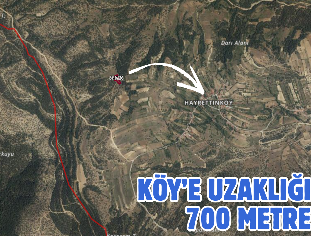 DENİZLİ BOZKURT HAYRETTİN 2.260 M² TARLAMIZ SATILIKTIR - DENİZLİ BOZKURT fotoğraf 3