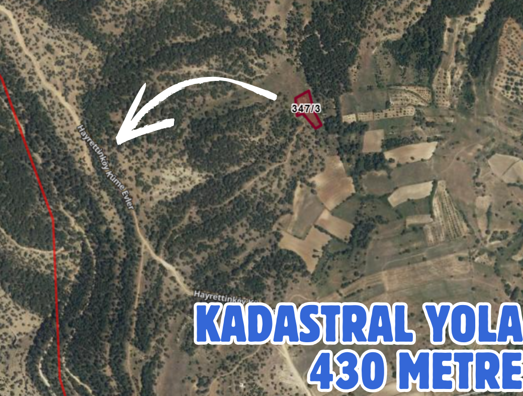 DENİZLİ BOZKURT HAYRETTİN 2.260 M² TARLAMIZ SATILIKTIR - DENİZLİ BOZKURT fotoğraf 4