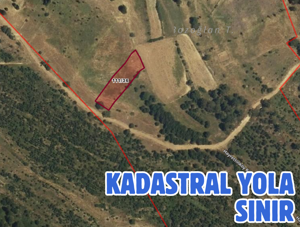 DENİZLİ BOZKURT HAYRETTİN 1.447 M² TARLAMIZ SATILIKTIR - DENİZLİ BOZKURT fotoğraf 4