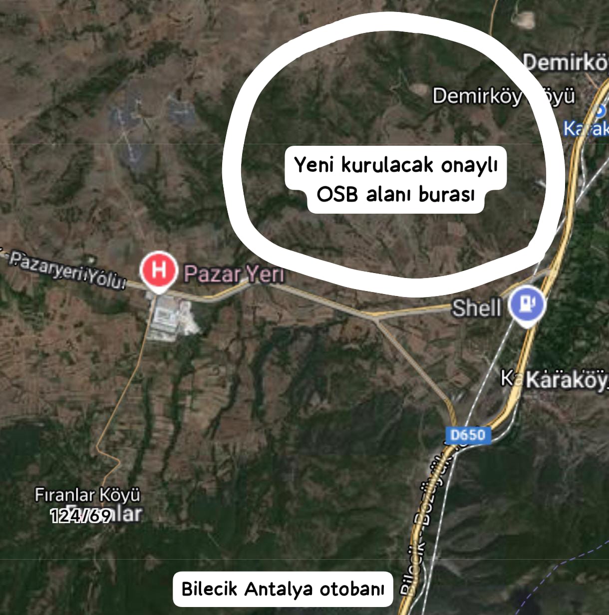 BİLECİK PAZARYERİ FIRINLAR SATILIK ARSA 476m² - BİLECİK PAZARYERİ fotoğraf 6