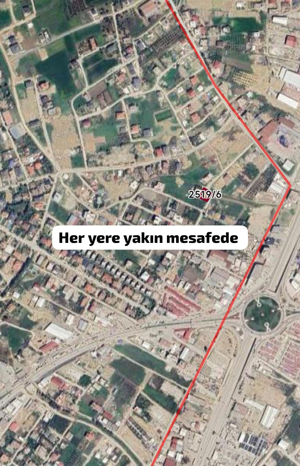 Kuzeytepe köşe başı Honda çarşı yanı Bahçelievler sitesine komşu 546 M² - HATAY ANTAKYA fotoğraf 2